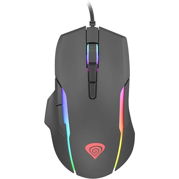 Genesis Xenon 220 RGB Rato Gaming 6400 DPI Noir