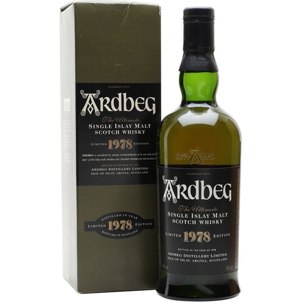 Ardbeg 1978 / Bot.1998 Islay Single Malt Scotch Whisky