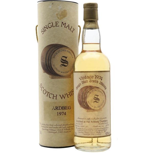 Ardbeg 1974 / 19 Year Old / Cask 4390+91 / Signatory Islay Whisky
