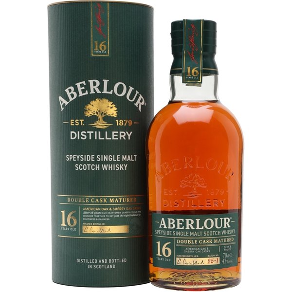 Aberlour 16 Year Old Double Cask (43%) Speyside Whisky