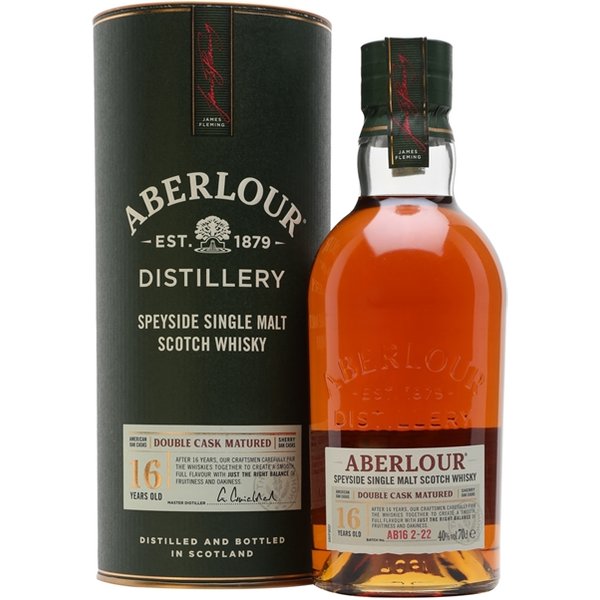 Aberlour 16 Year Old Double Cask (40%) Speyside Whisky