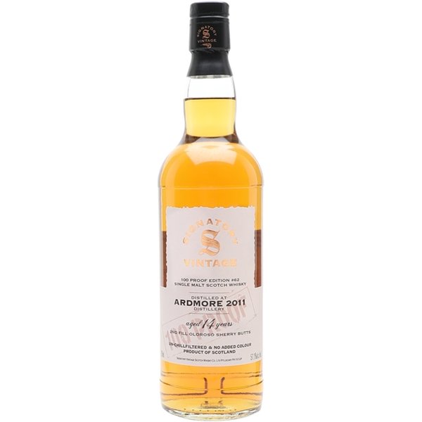 Ardmore 2011 / 14 Year Old / Signatory 100 Proof Edition 62 Highland Whisky