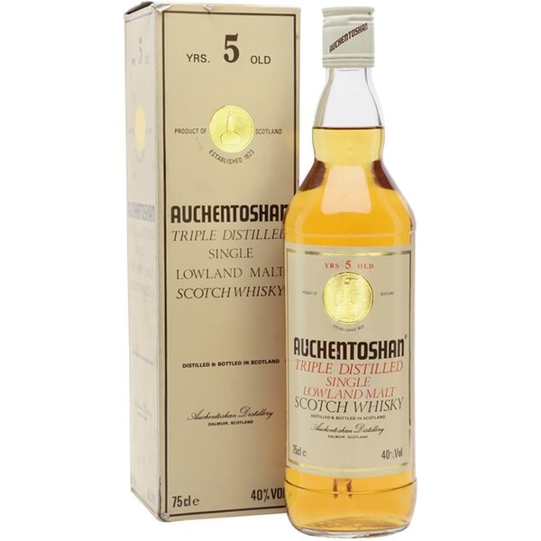Auchentoshan 5 Year Old / Bot.1980s Lowland Single Malt Scotch Whisky