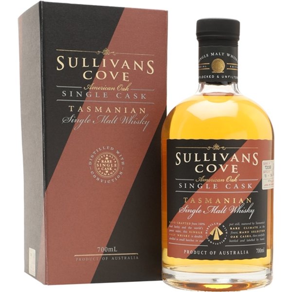 Sullivans Cove American Oak Single Cask Whisky Australian Whisky