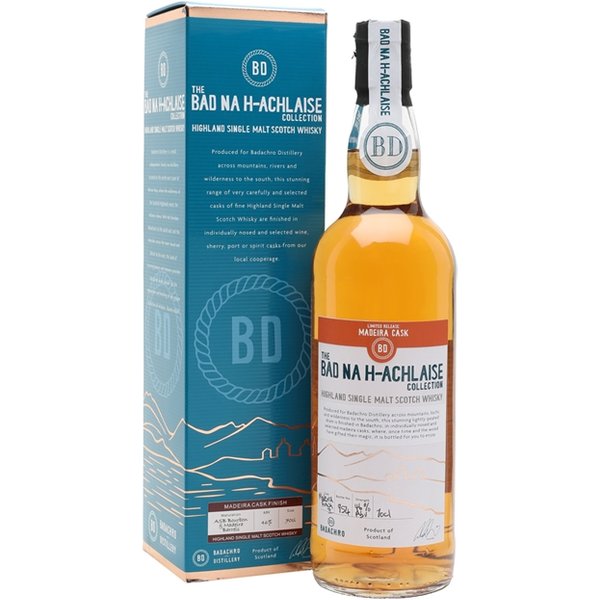 Badachro Bad na h-Achlaise Single Malt / Madeira Cask Highland Whisky