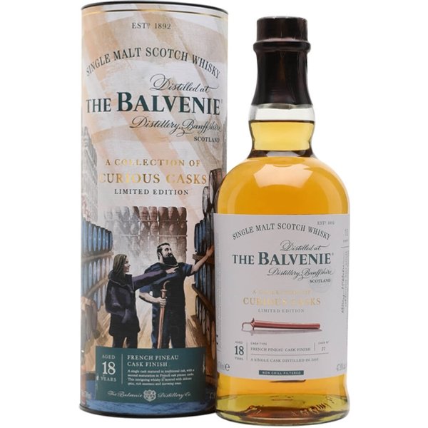 Balvenie 2005 / 18 Year Old / Pineau Finish / A Collection of Curious Casks Speyside Whisky