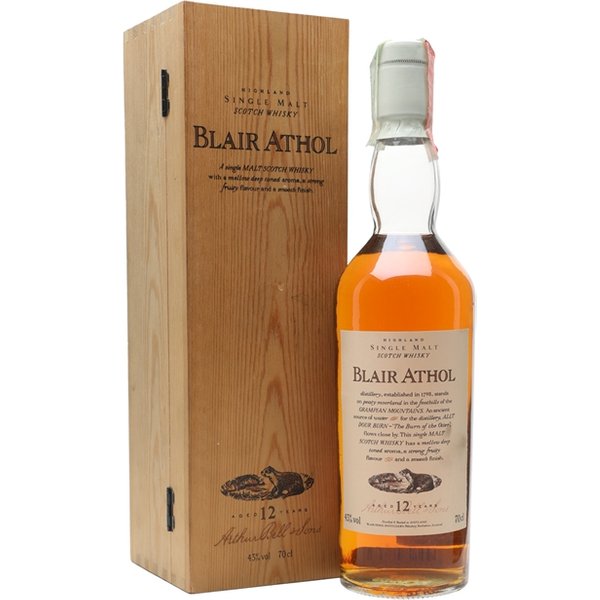 Blair Athol 12 Year Old / Flora & Fauna / 1st Release Highland Whisky