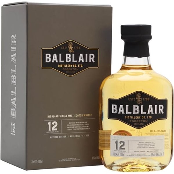 Balblair 12 Year Old Highland Single Malt Scotch Whisky
