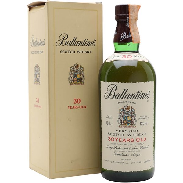 Ballantine's 30 Year Old / Bot.1970s Blended Scotch Whisky