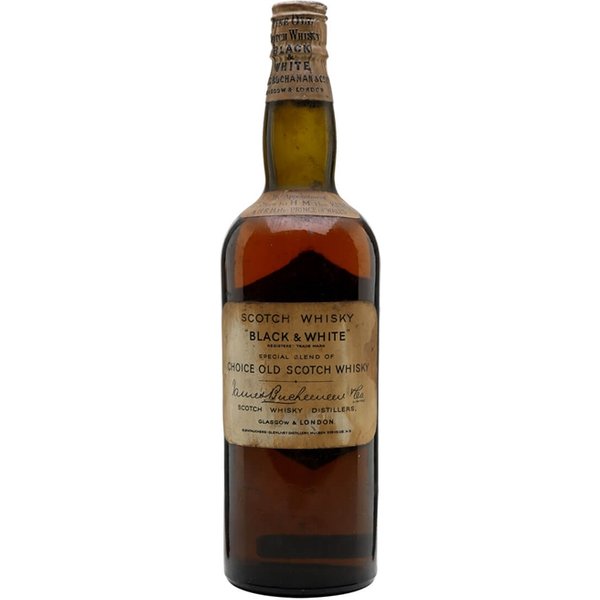 Black & White / Bot.1930s / Spring Cap Blended Scotch Whisky
