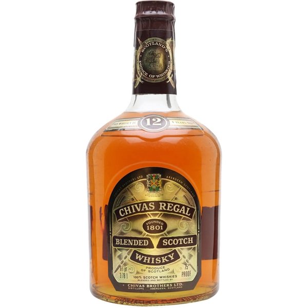 Chivas Regal 12 Year Old / Bot.1980s / US Gallon Blended Scotch Whisky