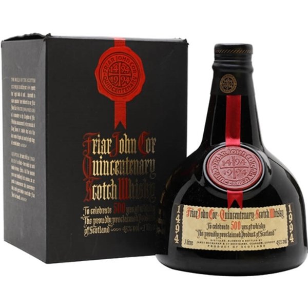 Friar John Cor / Quincentenary Blended Scotch Whisky