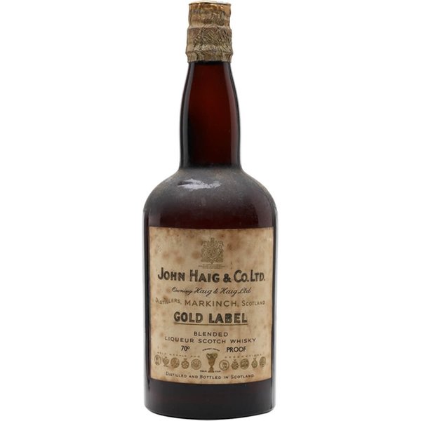 Haig's Gold Label / Cork Stopper / Bot.1940s (GEORGE VI) Blended Whisky