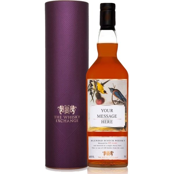 Personalised 42 Year Old Blended Scotch / Sherry Cask Blended Whisky