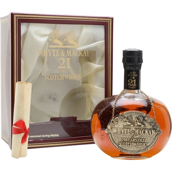 Whyte & Mackay 21 Year Old / Gold Medallion / Bot.1980s Blended Whisky