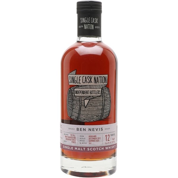 Ben Nevis 2012 / 12 Year Old / Single Cask Nation Highland Whisky