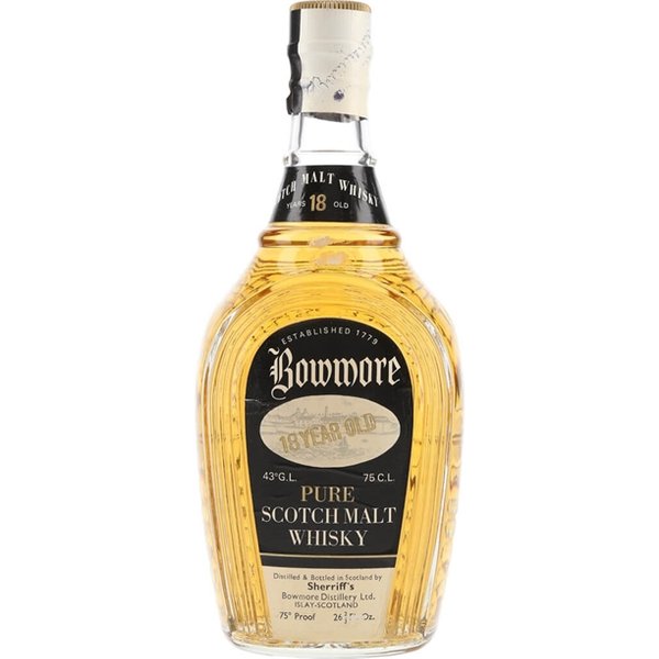 Bowmore 18 Year Old / Sherriff's / Bot.1960s Islay Whisky