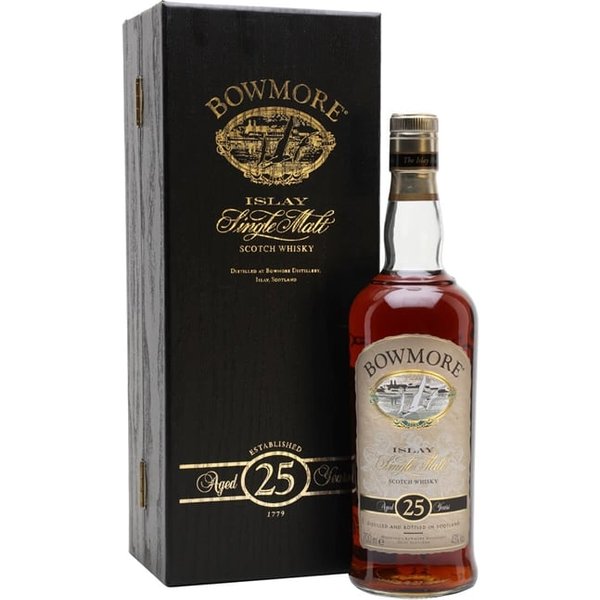 Bowmore 25 Year Old / Old Presentation Islay Single Malt Scotch Whisky