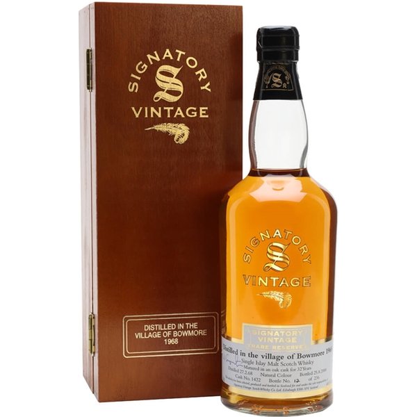 Bowmore 1968 / 32 Year Old / Rare Reserve / Cask #1422 / Signatory Islay Whisky