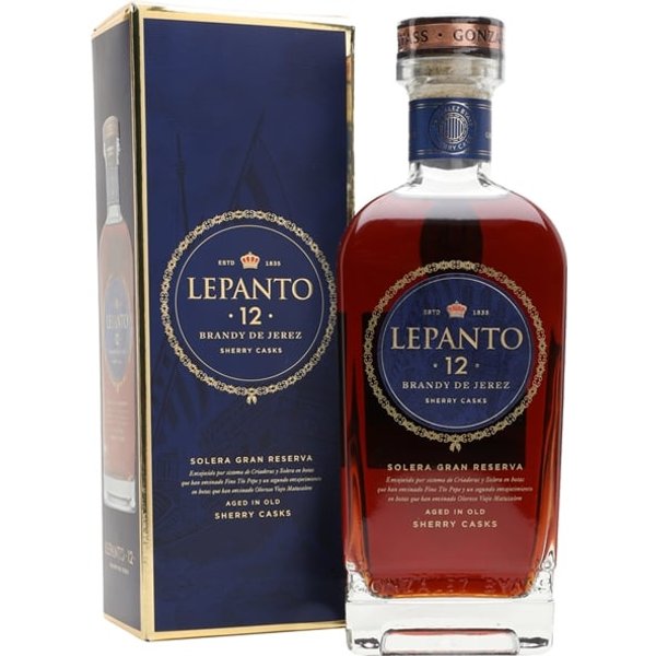 Lepanto Solera Gran Reserva 12 Year Old Brandy de Jerez