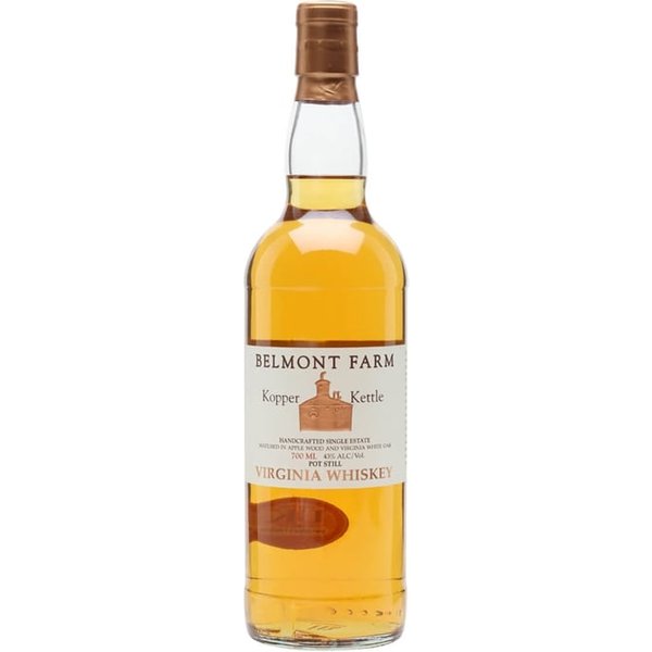 Kopper Kettle Virginia Whiskey / Belmont Farm Virginia Whiskey