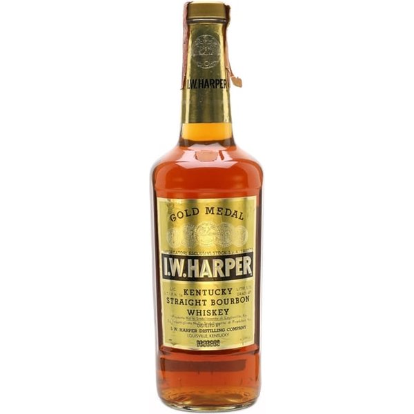 I W Harper Gold Label / 4 Year Old / Bot.1980s