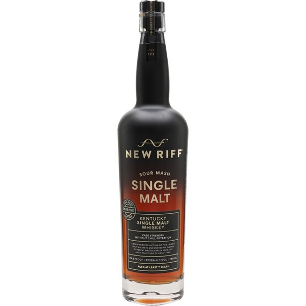 New Riff Kentucky Sour Mash Single Malt Kentucky Single Malt Whiskey