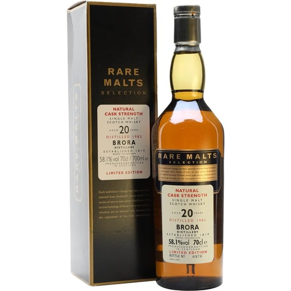 Brora 1982 / 20 Year Old / Rare Malts Highland Whisky