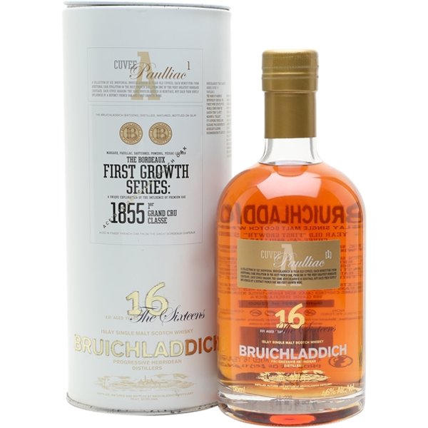 Bruichladdich 16 Year Old First Growth 'Cuvee A' Pauillac Islay Whisky