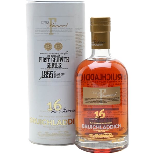 Bruichladdich 16 Year Old First Growth 'Cuvee F' Pomerol Islay Whisky