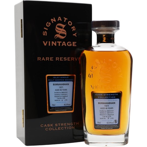 Bunnahabhain 1971 / 46 Year Old / Signatory Islay Whisky