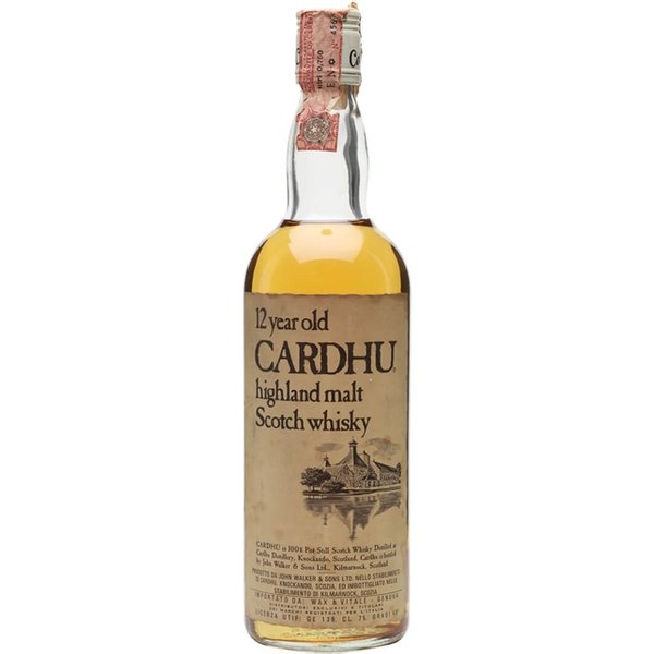 Cardhu 12 Year Old / Bot.1980s Speyside Single Malt Scotch Whisky