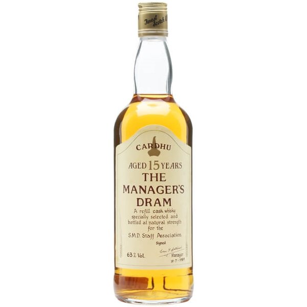 Cardhu 15 Year Old / Bot.1989 / Manager's Dram Speyside Whisky