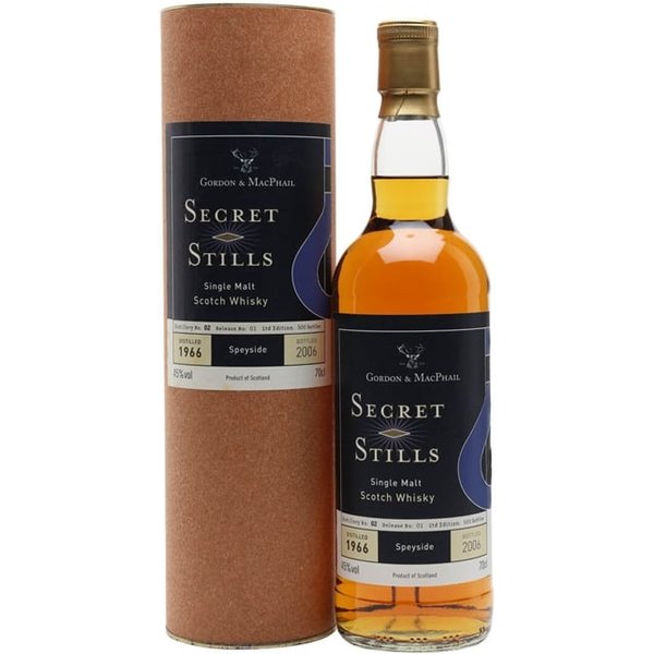 Secret Stills No: 2.1 (Cragganmore) 1966 / Sherry Cask / Gordon & MacPhail Speyside Whisky