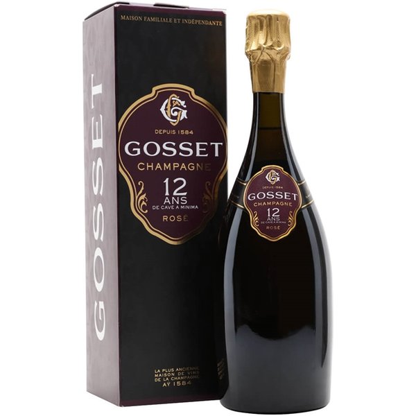 Gosset 12 Ans de Cave a Minima Rose Champagne