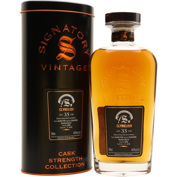 Clynelish 1990 / 35 Year Old / Cask #3505 / Signatory Symington’s Choice Highland Whisky