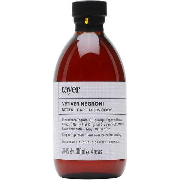 Tayer Vetiver Negroni