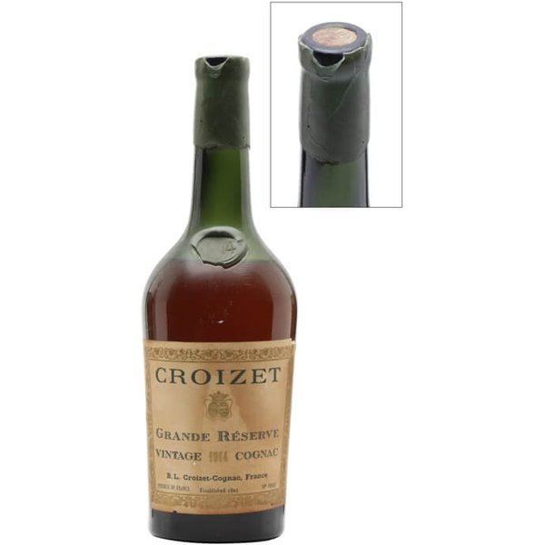 Croizet 1914 Cognac / Grande Reserve / Bot.1950s