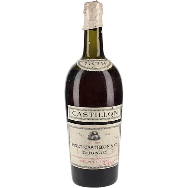Pinet Castillon 1878 Cognac / Bot.1940s