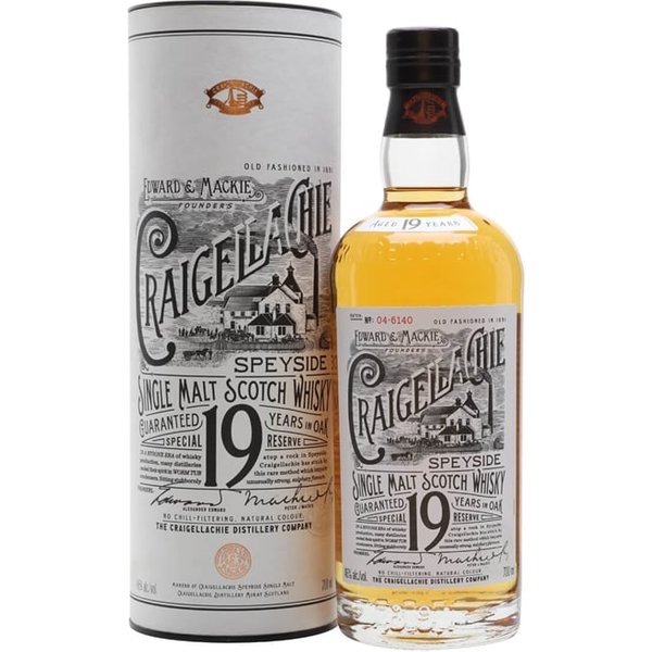 Craigellachie 19 Year Old Speyside Single Malt Scotch Whisky