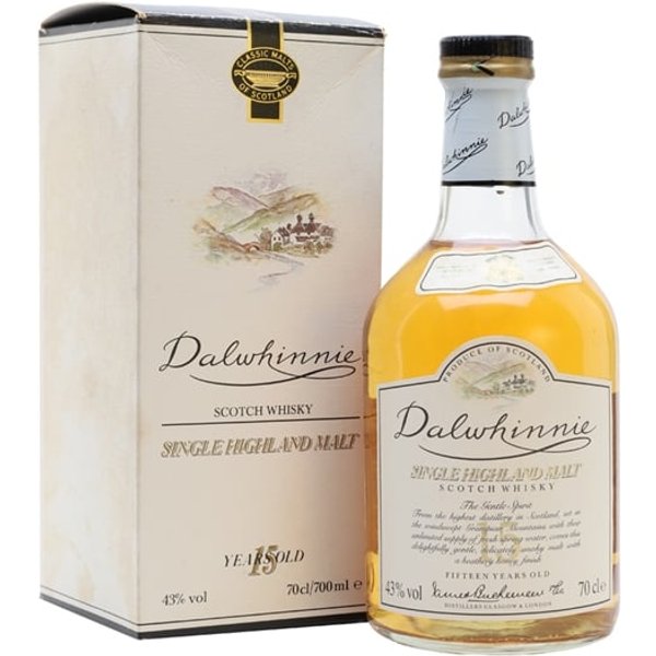 Dalwhinnie 15 Year Old / Centenary 1898-1998 / Natural Cask Strength Speyside Whisky