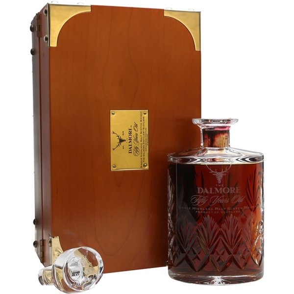 Dalmore 50 Year Old / Sherry Cask / Crystal Decanter Highland Whisky