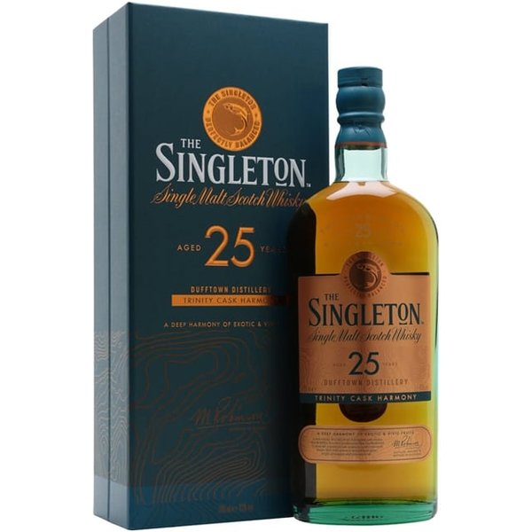 Singleton of Dufftown 25 Year Old Speyside Single Malt Scotch Whisky