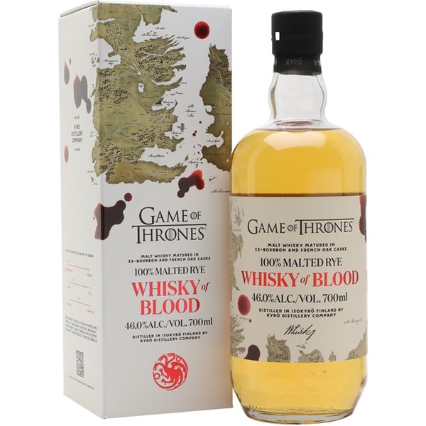 Kyro Game of Thrones Whisky of Blood Finnish Malt Rye Whisky