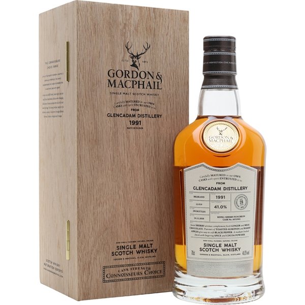 Glencadam 1991 / 28 Year Old / Connoisseurs Choice Highland Whisky