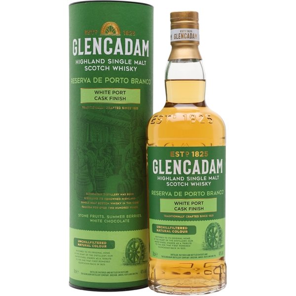 Glencadam White Port Cask Finish Highland Single Malt Scotch Whisky
