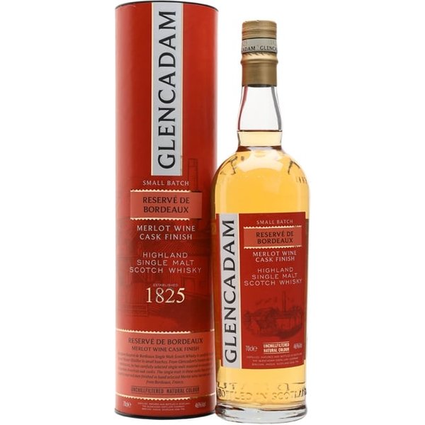 Glencadam Merlot Wine Cask Finish Highland Single Malt Scotch Whisky