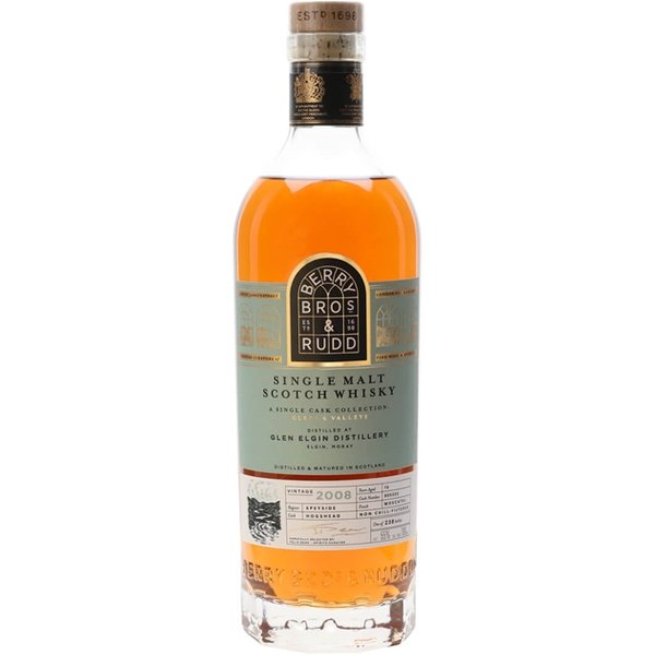 Glen Elgin 2008 / 15 Year Old / Moscatel Finish / Cask #805333 / BBR Speyside Whisky