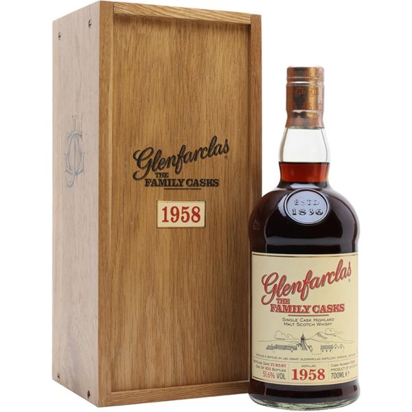 Glenfarclas 1958 / Sherry Cask #2245 / 1st Release / The Family Casks Speyside Whisky