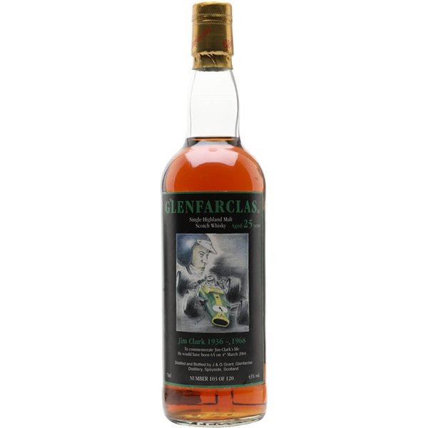 Glenfarclas 25 Year Old / Jim Clark Speyside Single Malt Scotch Whisky